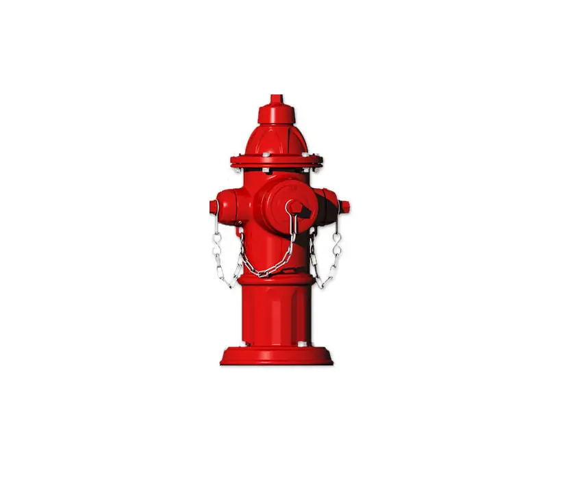 شیر آتشنشانی ایستاده چدنی